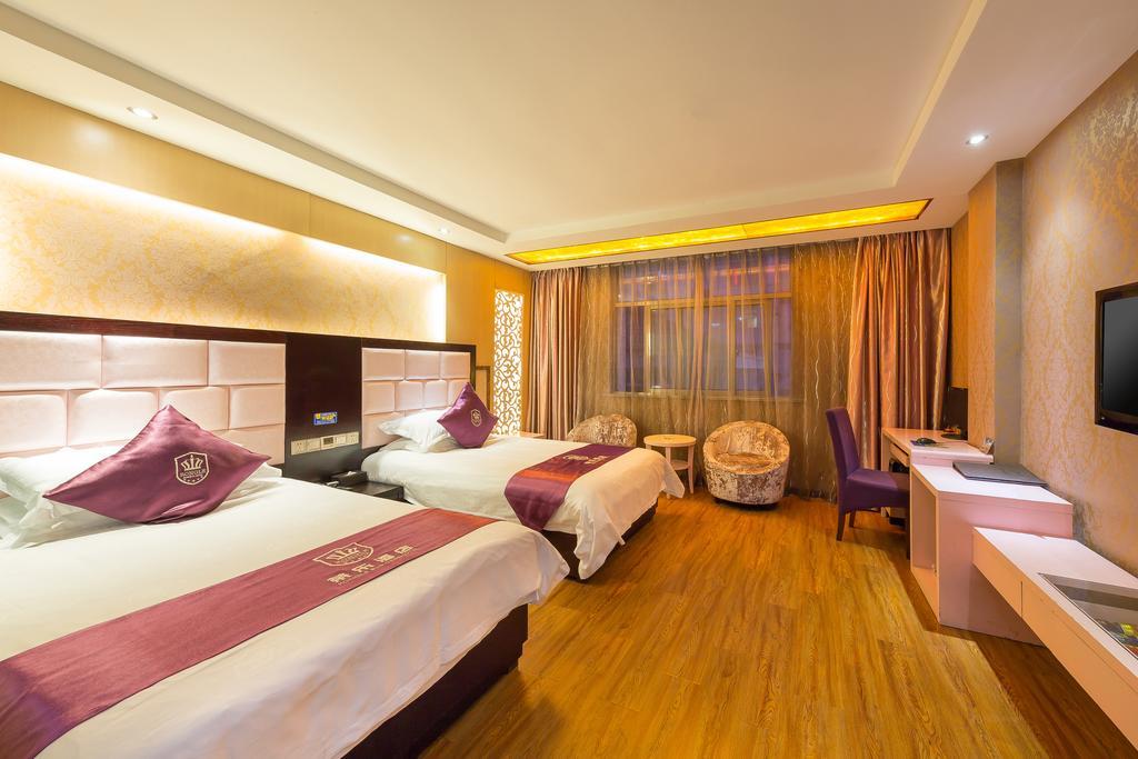 Rongle Business Hotel Yiwu  Bagian luar foto